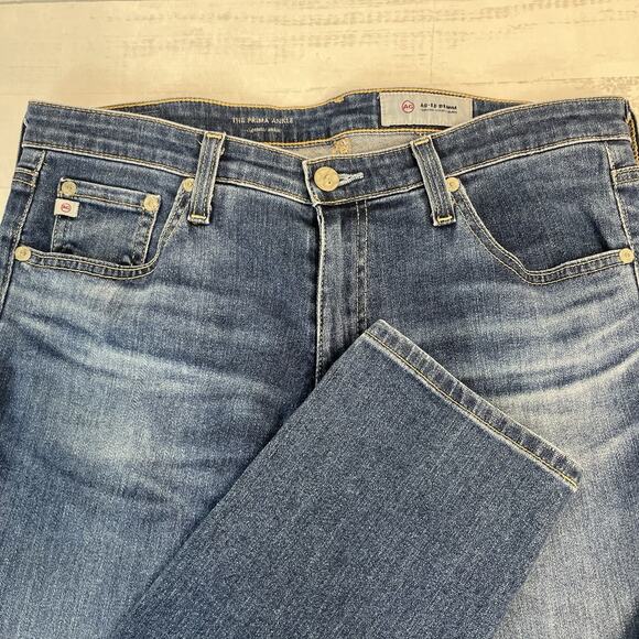 AG-ED Adriano Goldschmied Denim Jeans Pants size 30R The Prima Cigarette Ankle - Picture 3 of 9